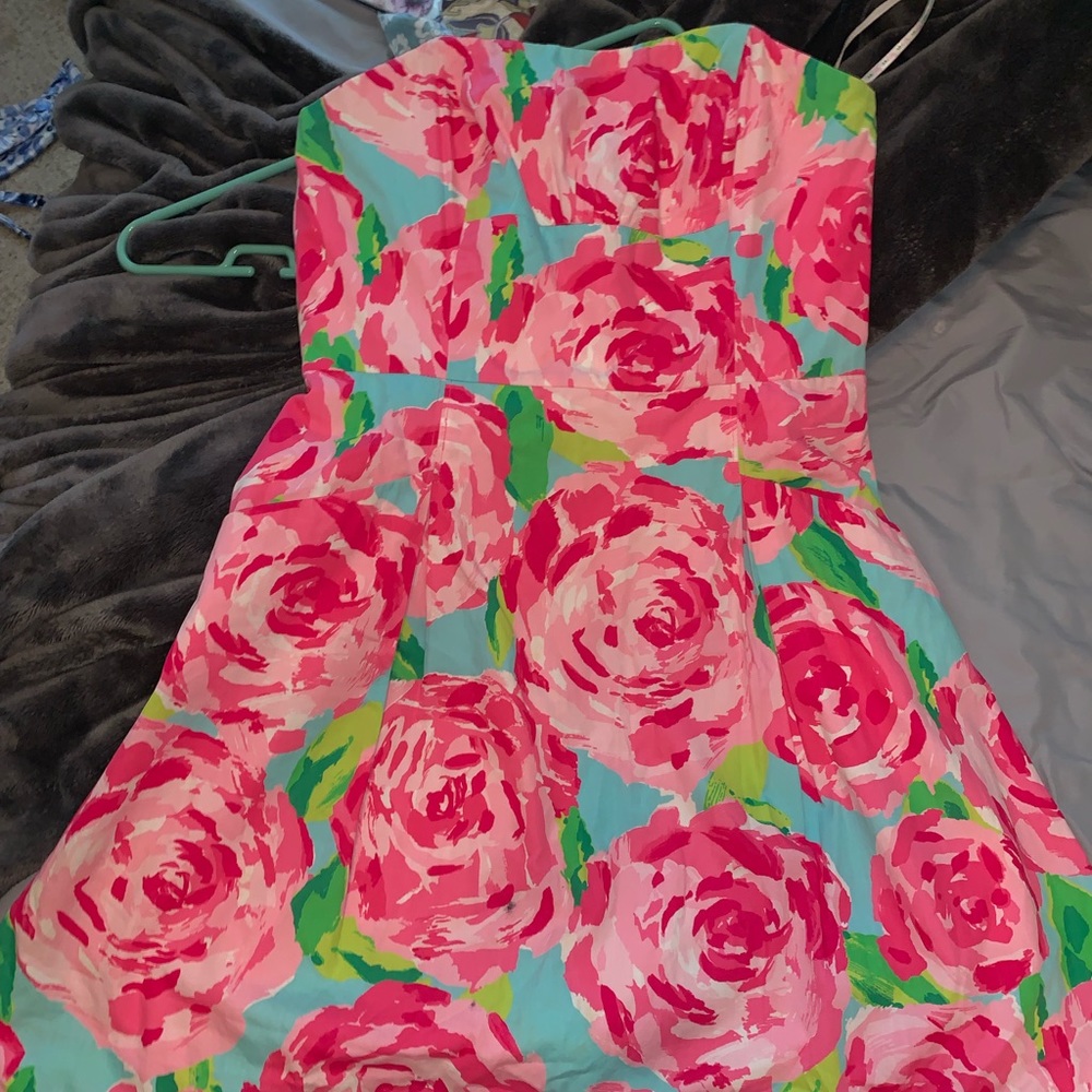 Strapless Lily Pulitzer Dress